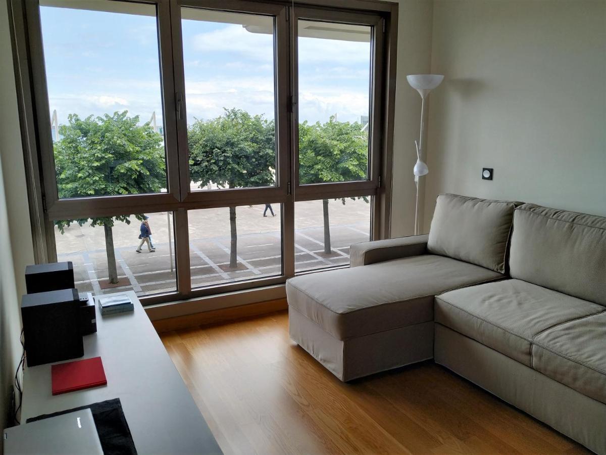 Apto. Vista Playa Poniente Gijon Ngoại thất bức ảnh